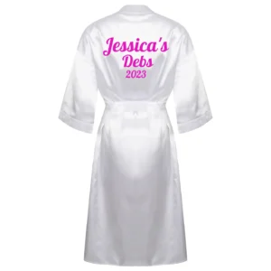 Personalised Deb's Robe