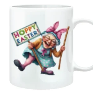 Hoppy Easter Granny Mug