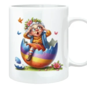 Easter Egg Surprise Granny Mug