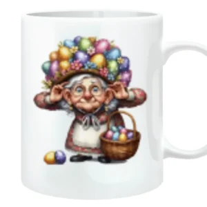 Granny in Easter Egg Hat Mug