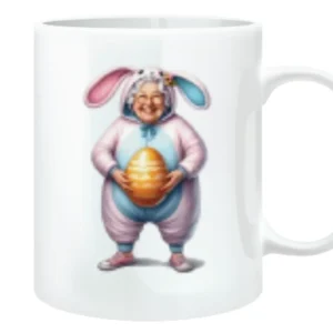 Granny in Easter Onesie Mug